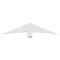 Ekena Millwork Alberta Architectural Grade PVC Gable Bracket, 72"W x 15"H x 4"D x 6"F, 5/12 Pitch GBP072X15X0406ALB00 - alternate 5